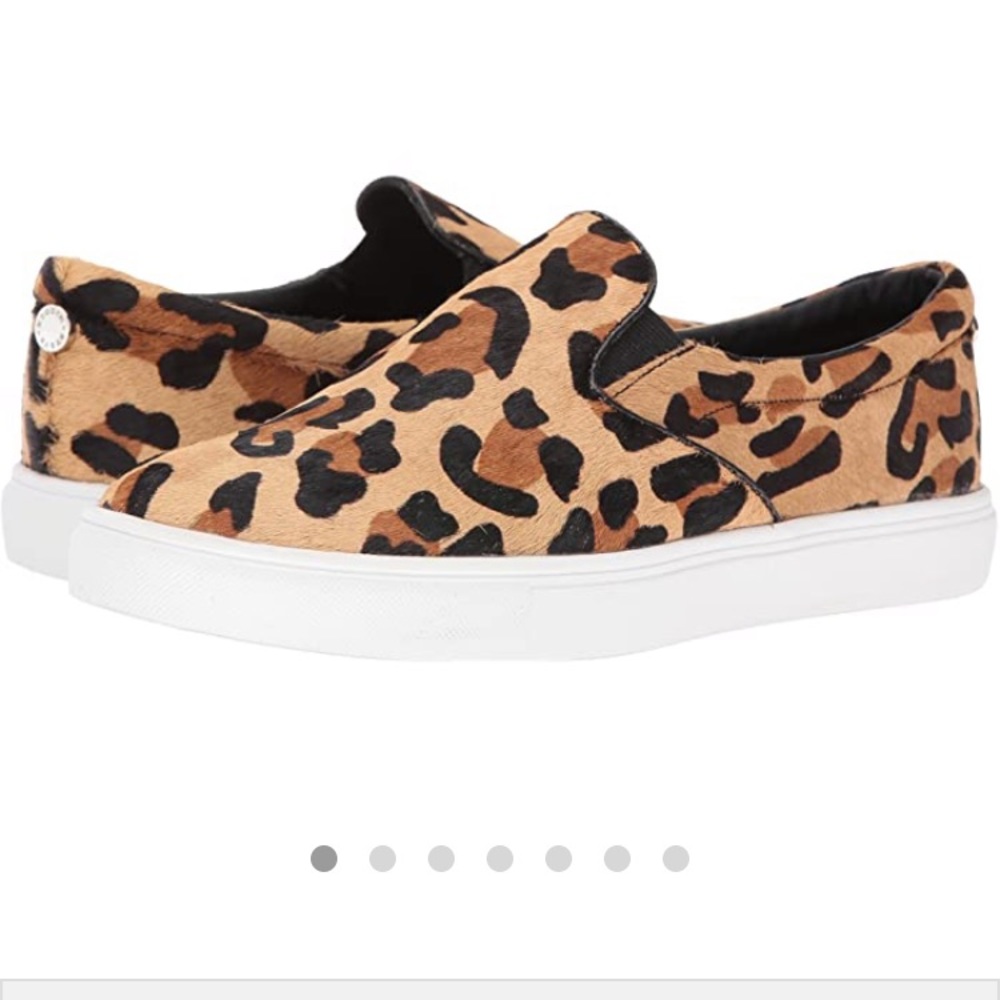 NWOT Steve Madden Leopard Slip Ons